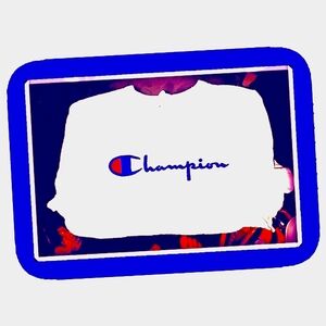 Champion white half shirt size Large 100% Cotton 🏆 #fashion #style #ootd